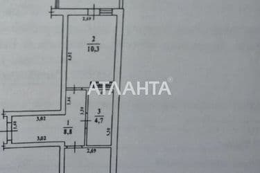 1-room apartment apartment by the address st. Zhemchuzhnaya (area 45 m²) - Atlanta.ua - photo 36