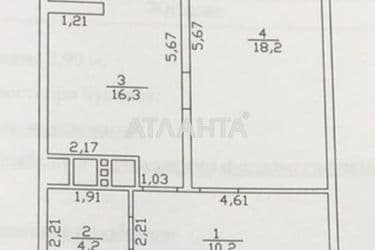 1-кімнатна квартира за адресою вул. Генуезька (площа 49 м²) - Atlanta.ua - фото 34