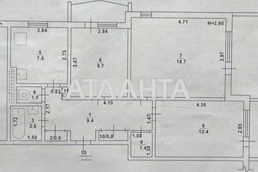 3-rooms apartment apartment by the address st. Dnepropetr dor Semena Paliya (area 72 m²) - Atlanta.ua - photo 10