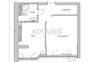 1-room apartment apartment by the address st. Raduzhnyy m n (area 41,7 m²) - Atlanta.ua - photo 18