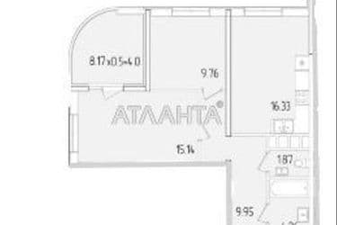 2-кімнатна квартира за адресою вул. Краснова (площа 61,5 м²) - Atlanta.ua - фото 14