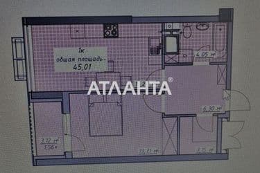 1-room apartment apartment by the address st. Kurortnyy per (area 45,1 m²) - Atlanta.ua - photo 11