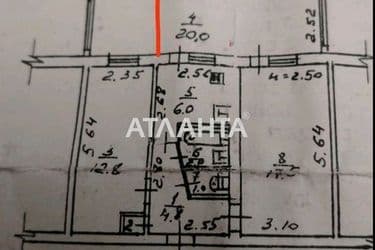 2-кімнатна квартира за адресою Добровольського пр. (площа 63,9 м²) - Atlanta.ua - фото 34