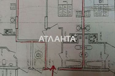 1-кімнатна квартира за адресою вул. Бочарова ген. (площа 46,9 м²) - Atlanta.ua - фото 12