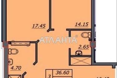 3-кімнатна квартира за адресою Лідерсівський бул. (площа 79,3 м²) - Atlanta.ua - фото 16