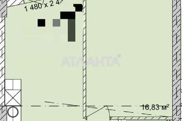 1-кімнатна квартира за адресою вул. Чубаївська (площа 47,6 м²) - Atlanta.ua - фото 9
