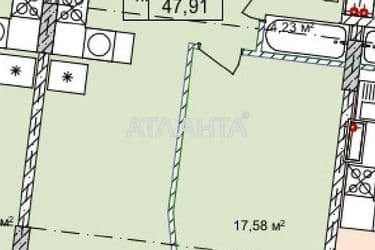1-кімнатна квартира за адресою вул. Чубаївська (площа 48 м²) - Atlanta.ua - фото 9
