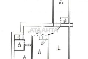 3-кімнатна квартира за адресою вул. Федорова (площа 60 м²) - Atlanta.ua - фото 18