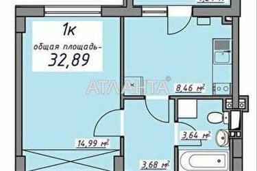 1-кімнатна квартира за адресою вул. Масив 10 (площа 33 м²) - Atlanta.ua - фото 17