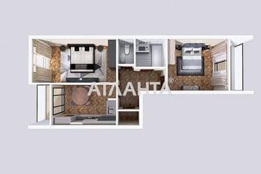 2-rooms apartment apartment by the address st. Nadiynaya ul (area 77 m²) - Atlanta.ua - photo 26