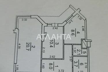 2-кімнатна квартира за адресою вул. Проценка (площа 55 м²) - Atlanta.ua - фото 40