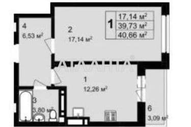 1-кімнатна квартира за адресою вул. Щирецька (площа 41 м²) - Atlanta.ua - фото 26