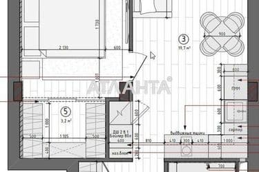 1-комнатная квартира по адресу ул. Семьи Кистяковских (площадь 43,6 м²) - Atlanta.ua - фото 32