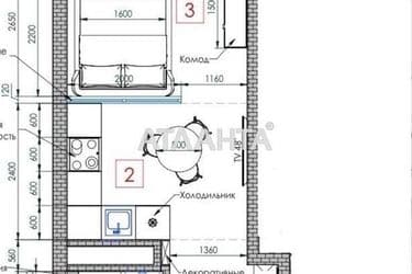 1-room apartment apartment by the address st. Lidersovskiy bul Dzerzhinskogo bul (area 27,8 m²) - Atlanta.ua - photo 18