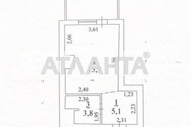 1-room apartment apartment by the address st. Fontanskaya dor Perekopskoy Divizii (area 26,3 m²) - Atlanta.ua - photo 28