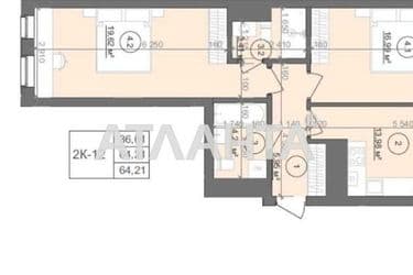 2-кімнатна квартира за адресою вул. Щирецька (площа 64 м²) - Atlanta.ua - фото 12