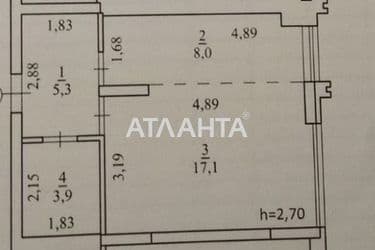 1-кімнатна квартира за адресою вул. Стрийська (площа 34,5 м²) - Atlanta.ua - фото 12