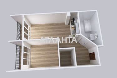 1-room apartment apartment by the address st. Donskogo Dmitriya (area 48 m²) - Atlanta.ua - photo 33