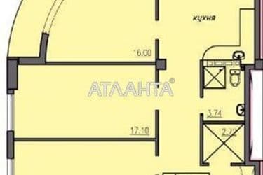 2-кімнатна квартира за адресою Лідерсівський бул. (площа 96,4 м²) - Atlanta.ua - фото 16