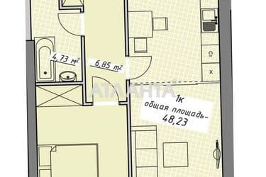 1-room apartment apartment by the address st. Kurortnyy per (area 48 m²) - Atlanta.ua - photo 28