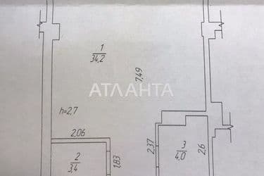 1-кімнатна квартира за адресою вул. Пирогова (площа 41,6 м²) - Atlanta.ua - фото 18