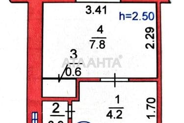 1-кімнатна квартира за адресою вул. 1 травня (площа 13,5 м²) - Atlanta.ua - фото 13