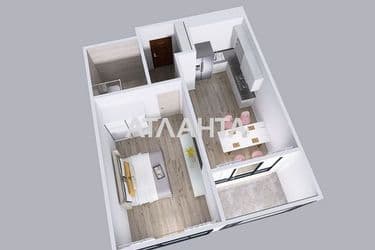 1-room apartment apartment by the address st. Volynskaya ul (area 44,6 m²) - Atlanta.ua - photo 36