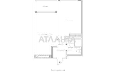 1-кімнатна квартира за адресою вул. Волинська (площа 44,6 м²) - Atlanta.ua - фото 41