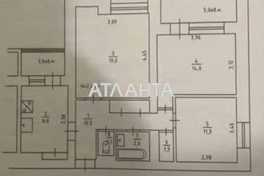 3-rooms apartment apartment by the address st. Ul Antonovicha (area 76,6 m²) - Atlanta.ua - photo 24