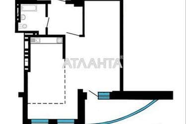 1-room apartment apartment by the address st. Bazarnaya Kirova (area 49 m²) - Atlanta.ua - photo 9