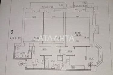 3-rooms apartment apartment by the address st. Litvaka Borisa Zaslavskogo (area 104 m²) - Atlanta.ua - photo 18