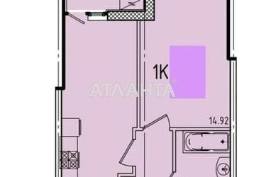 1-кімнатна квартира за адресою вул. Генуезька (площа 44 м²) - Atlanta.ua - фото 47