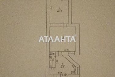 2-rooms apartment apartment by the address st. Knizhnyy per (area 42 m²) - Atlanta.ua - photo 6