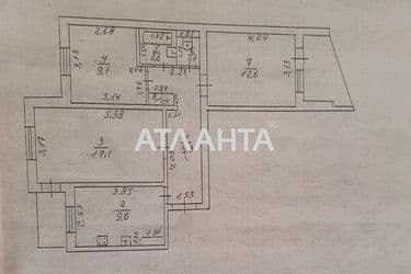 3-rooms apartment apartment by the address st. Balkovskaya Frunze (area 65,1 m²) - Atlanta.ua - photo 20