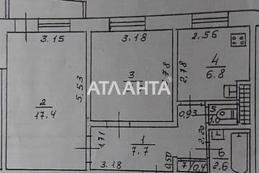 2-кімнатна квартира за адресою вул. Шишкіна (площа 48 м²) - Atlanta.ua - фото 16