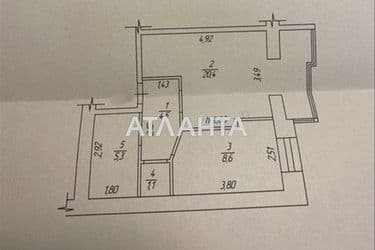 1-room apartment apartment by the address st. Akademika Yangelya (area 40 m²) - Atlanta.ua - photo 38