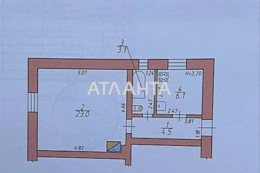 1-комнатная квартира по адресу ул. Шевченка Тараса (площадь 36,7 м²) - Atlanta.ua - фото 24