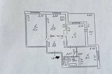 3-кімнатна квартира за адресою Люстдорфська дор. (площа 70 м²) - Atlanta.ua - фото 10