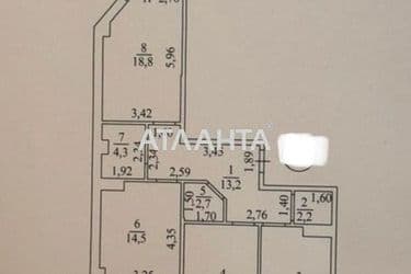 3-кімнатна квартира за адресою Овідіопольська дор. (площа 90 м²) - Atlanta.ua - фото 30