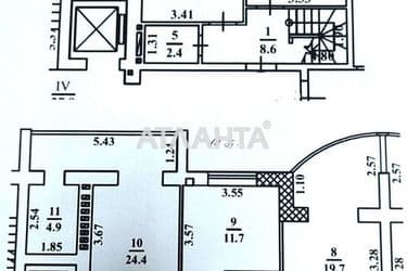 Багатокімнатна квартира за адресою Дніпропетр. Дор. (площа 126,7 м²) - Atlanta.ua - фото 10