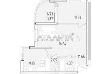 2-кімнатна квартира за адресою вул. Краснова (площа 59,1 м²) - Atlanta.ua - фото 16