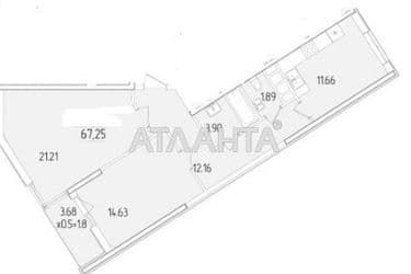 2-кімнатна квартира за адресою вул. Краснова (площа 67 м²) - Atlanta.ua - фото 11