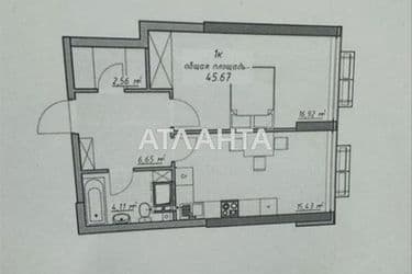 1-room apartment apartment by the address st. Kurortnyy per (area 45,7 m²) - Atlanta.ua - photo 9