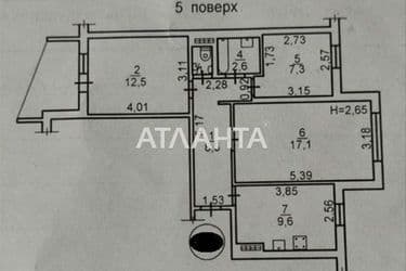 3-rooms apartment apartment by the address st. Vysotskogo (area 64 m²) - Atlanta.ua - photo 22