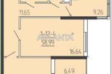 2-rooms apartment apartment by the address st. Krasnova (area 58,9 m²) - Atlanta.ua - photo 13