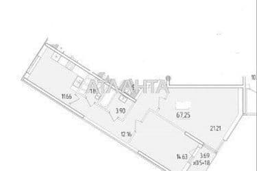 2-кімнатна квартира за адресою вул. Краснова (площа 66,8 м²) - Atlanta.ua - фото 11