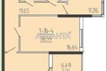 2-кімнатна квартира за адресою вул. Краснова (площа 69 м²) - Atlanta.ua - фото 12