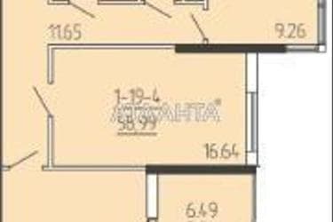 2-rooms apartment apartment by the address st. Krasnova (area 58,3 m²) - Atlanta.ua - photo 14