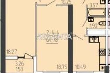 2-rooms apartment apartment by the address st. Krasnova (area 65,9 m²) - Atlanta.ua - photo 16