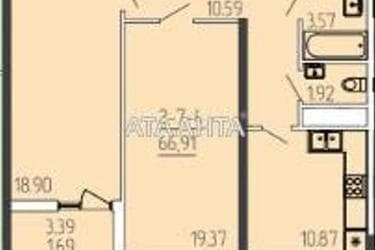 2-rooms apartment apartment by the address st. Krasnova (area 67,9 m²) - Atlanta.ua - photo 18